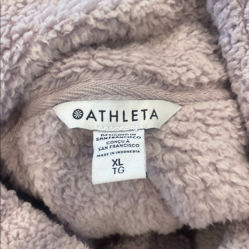 Athleta Cozy Fleece Jacket XL